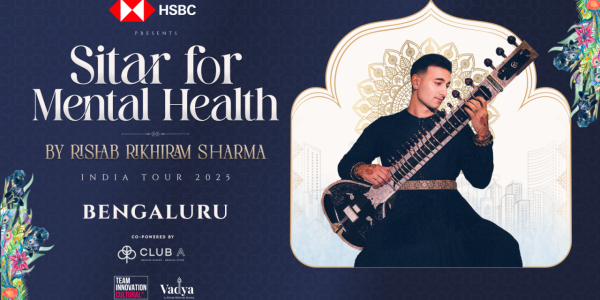 Sitar for Mental Health by Rishab Rikhiram Sharma | Bengaluru